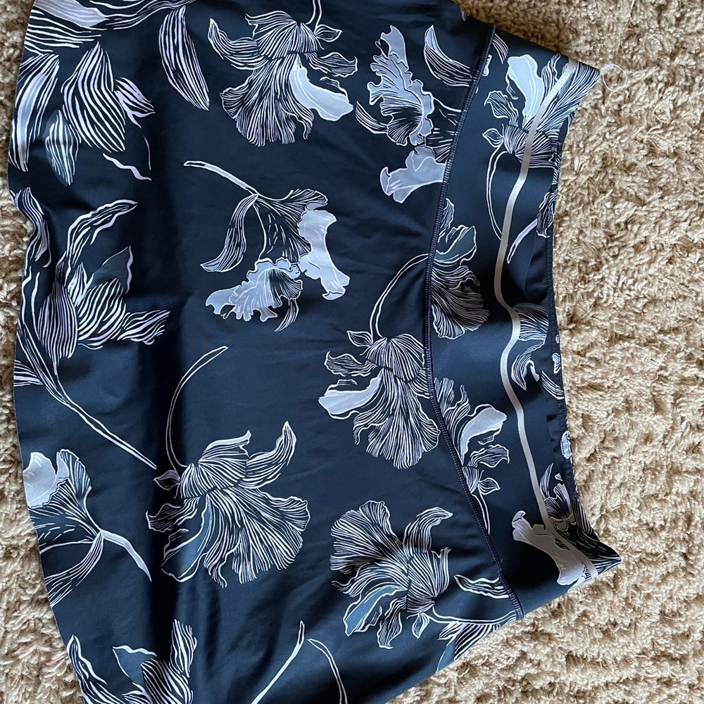Macy floral Athleta skirt.